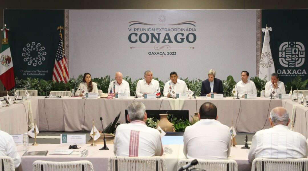 Gobernadores refrendan nuevas políticas de AMLO