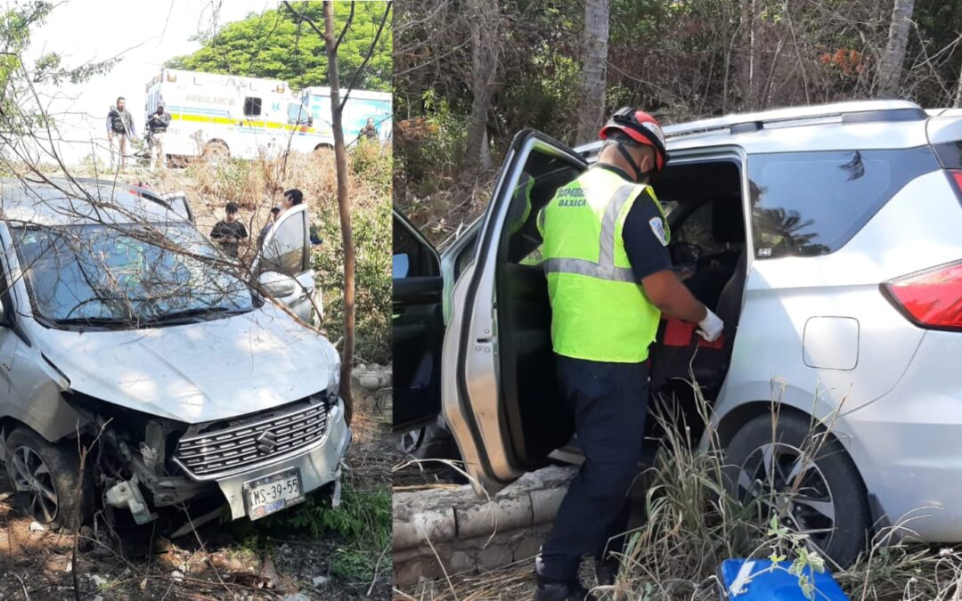Un lesionado deja accidente en el Istmo