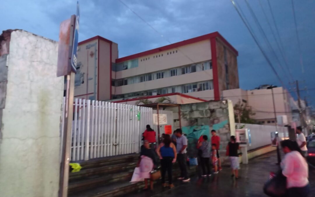 Atiende SSO incidencias en el Hospital Civil por intensa lluvia