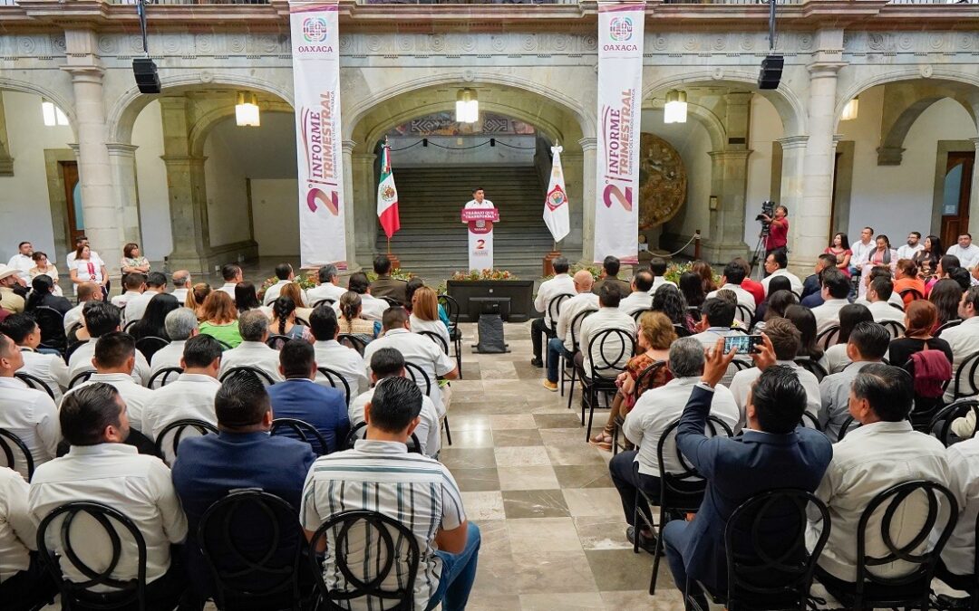 Trabajo que transforma Oaxaca, un compromiso cumplido: Salomón Jara