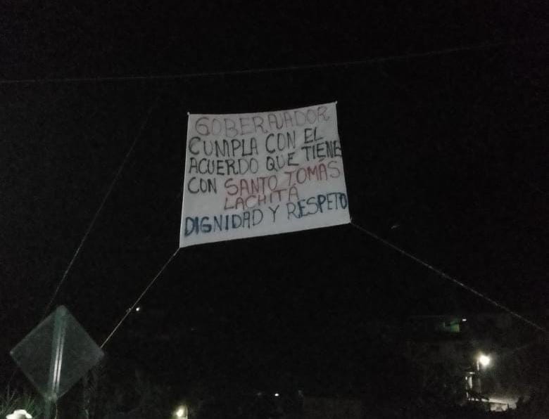 Sentencian habitantes de Lachitá al gobierno del estado por falta de atención a sus demandas
