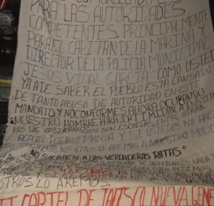 Señalan grupos criminales a autoridades municipales de Matías Romero y la Marina 