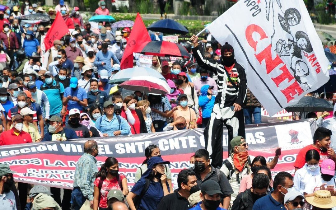 La CNTE y Sección 22 confirman movilizaciones el 1 de septiembre a nivel nacional