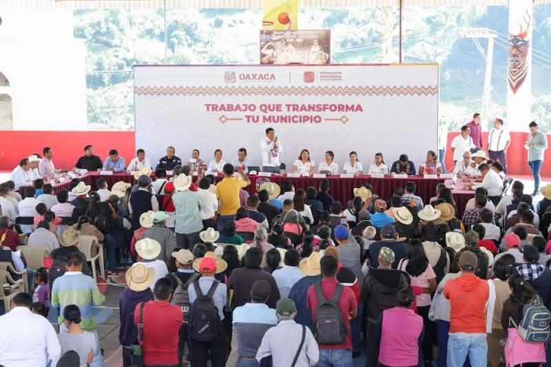 Tendrá Teopoxco caminos, escuelas y sistema de salud digno: Gobierno de Oaxaca
