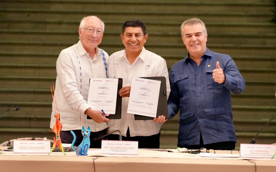 Oaxaca es la nueva tierra de las oportunidades para la inversión responsable e incluyente: Gobernador Salomón Jara