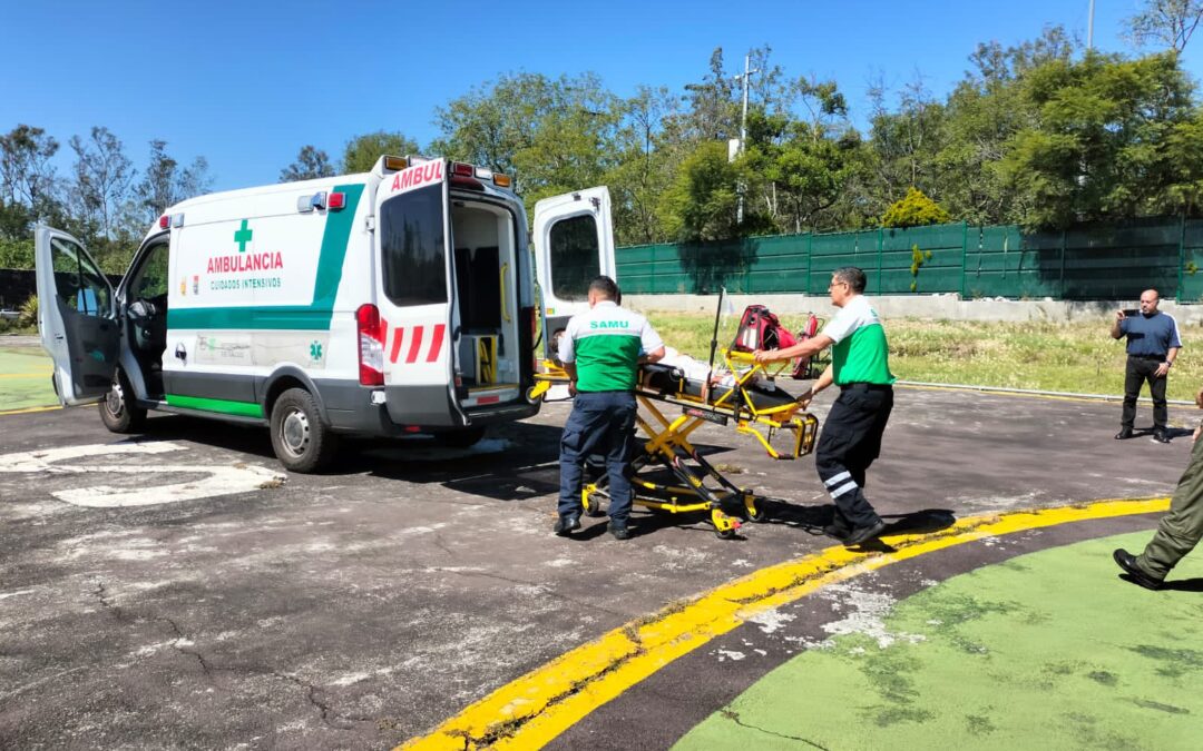 Realiza Gobierno del Estado traslado aeromédico número 100