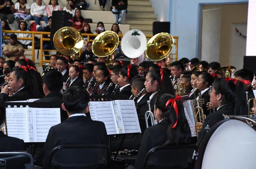 Banda Infantil de Totontepec trabaja por la preservación de la cultura musical mixe