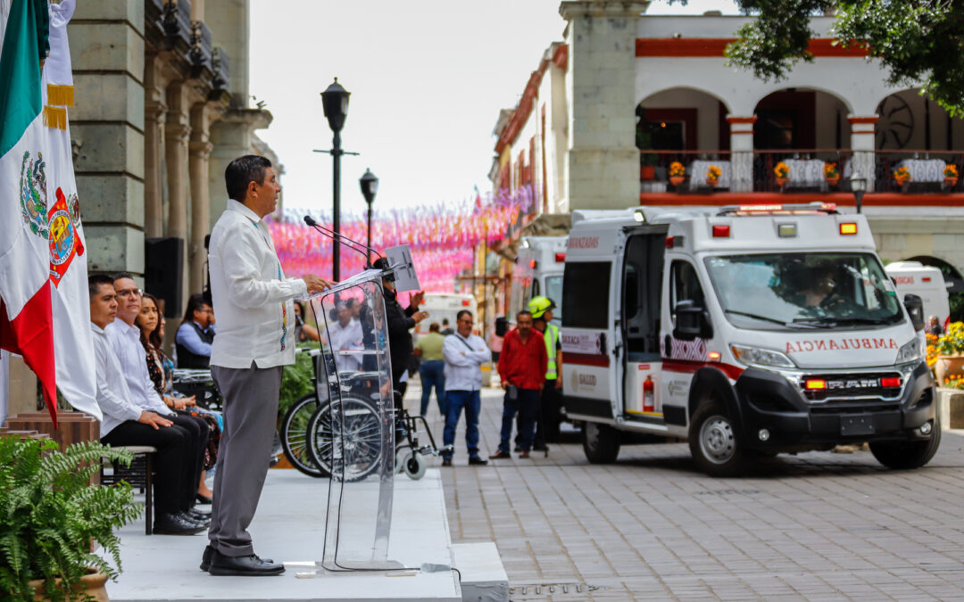 Gobierno del Estado garantiza el derecho a la salud de la población oaxaqueña
