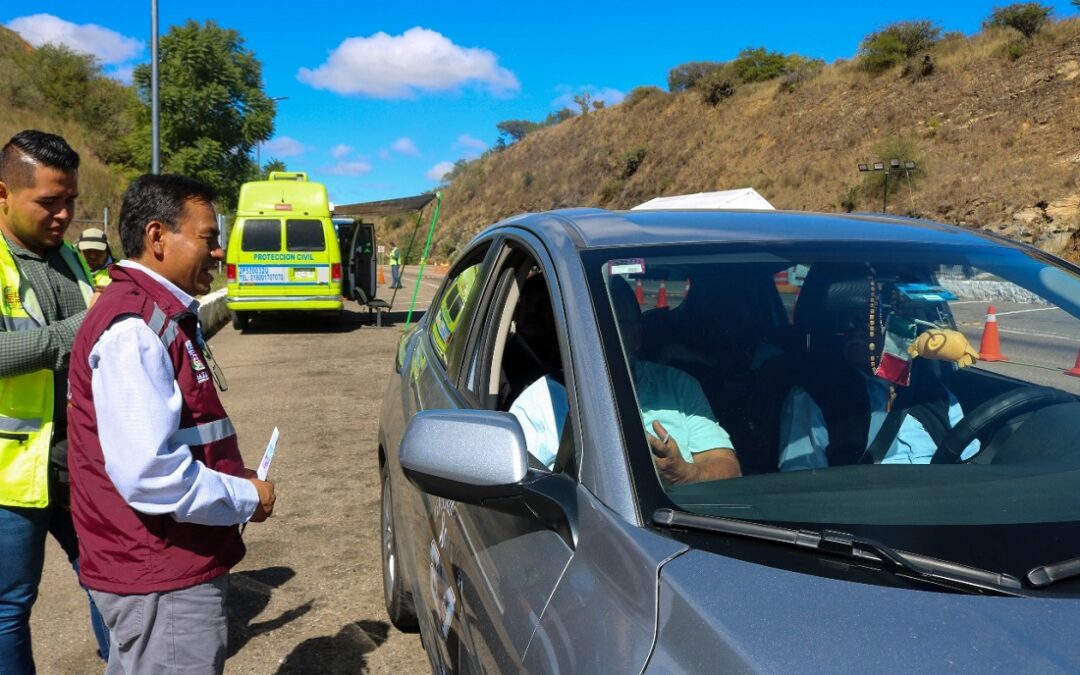 Protección Civil implementa Operativo Ruta de la Fe 2023